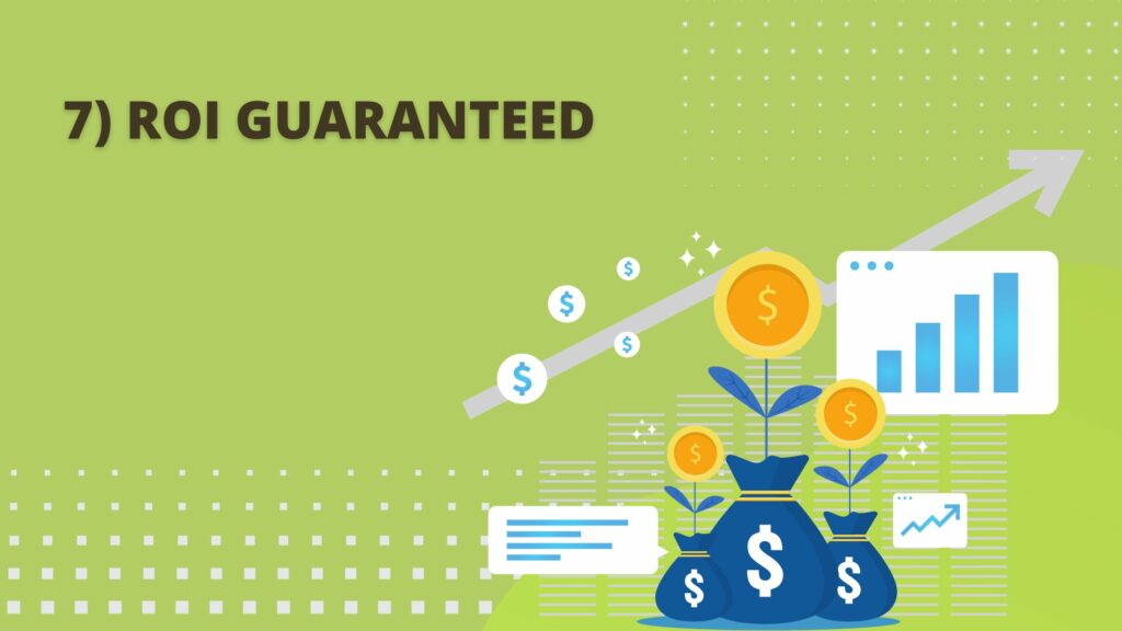 ROI guaranteed when the business goes online